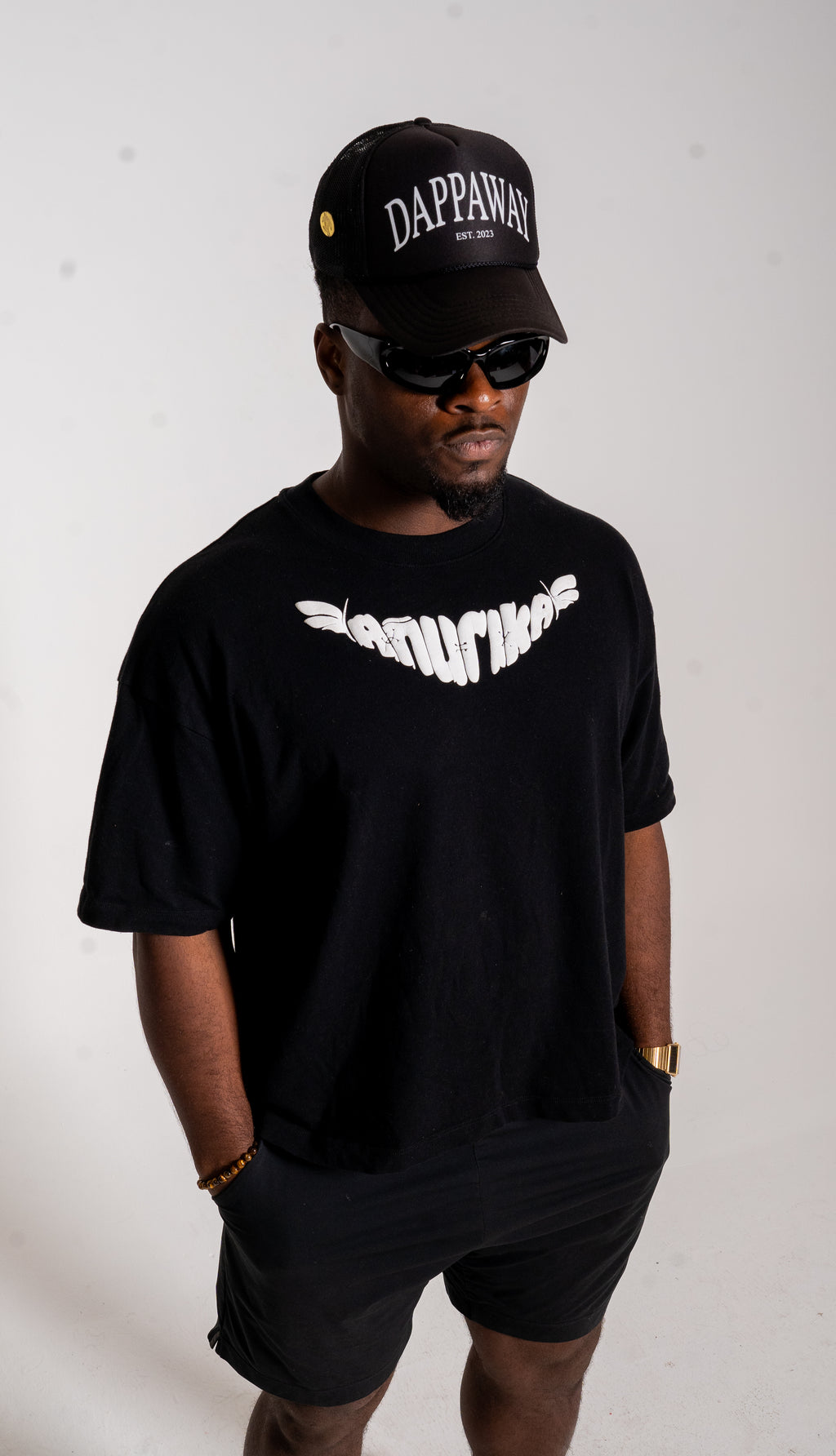 Anurika Box T-Shirt Black